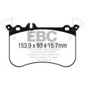 DP62311 Bremsbeläge GREENSTUFF EBC Brakes für Mercedes-Benz GLAClass X156 GLA45 AMG