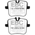 DP42320R Bremsbeläge YELLOWSTUFF EBC Brakes für BMW 7 Series xDrive G12 M760 8 Series Convertible G14 840 8 Series Convertible G14 840d 8 Series Convertible G14 M850 8 Series Coupe G15 840 8 Series Coupe G15 840d 8 Series Coupe G15 M850 8 Series Gran Coup