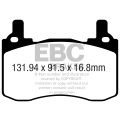 DP42357R Bremsbeläge YELLOWSTUFF EBC Brakes für Kia Stinger Genesis G70