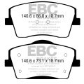 DP42365R Bremsbeläge YELLOWSTUFF EBC Brake Volvo XC40 T3 XC40 B4 XC40 B5 XC40 T4 XC40 T5 XC40 D3 XC40 D4 Volvo XC40 T2 XC40 B3 XC4