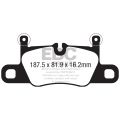 DP42371R Bremsbeläge YELLOWSTUFF EBC Brakes für Porsche Cayenne Coupe Porsche 911 991/2 Cayenne 3rd Gen Cayenne Coupe 911 991/2 Carrera 4 911 991/2 Carrera S 911 991/2 Carrera 4S 911 991/2 Carrera 4S Targa 911 991/2 Carrera GTS 911 991/2 Carrera 4 GTS 911