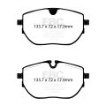 DPX2433 Bremsbeläge ULTIMAX2 EBC Brakes für Volkswagen California T6.1 Caravelle T6.1 Volkswagen COMMERCIAL Transporter Kombi/Camper T6.1-5
