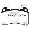 DPX3028 Brake Pads ULTIMAX2 EBC Brakes for Opel Insignia Country Tourer Insignia Grand Sport Insignia Sport Tourer Tesla VAUXHALL Insignia Country Tourer Insignia Grand Sport Insignia Sport Tourer Model S Model X-2