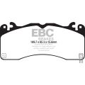 DP83040RPX Racing Bremsbeläge RP-X Racing EBC Brakes für Ford Mustang 6th Generation Ford Mustang 6th Gen Mustang 6th Generation Mach 1 Mustang 6th Gen Mach 1