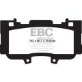 DP43042R Bremsbeläge YELLOWSTUFF EBC Brakes für Ford Mustang 6th Generation Ford Mustang 6th Gen
