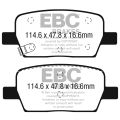 DP63064 Brake Pads GREENSTUFF EBC Brakes for Cadillac XT5 Chevrolet Blazer Traverse GMC Acadia 2nd Gen Holden Australia and New Zealand Acadia-2