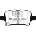 DP43074R Brake Pads YELLOWSTUFF EBC Brakes for Opel Insignia Country Tourer Insignia Grand Sport Insignia Sport Tourer VAUXHALL Insignia Country Tourer Insignia Grand Sport Insignia Sport Tourer Chevrolet Malibu-2