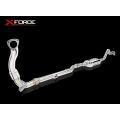 Exhaust system XForce for Nissan Navara 2011-2015 D40 STX AUTO stainless steel