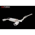 Exhaust system XForce for Mitsubishi Lancer 2007-2015 EVO X stainless steel