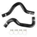 Silicone Coolant Radiator Hose Kit FMIC.EU for Ford Fiesta 11-13 1.6L - Black