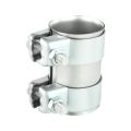Stainless steel SS304 exhaust pipe connector with clamp FMIC.EU 60mm 2.36