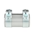 Stainless steel SS304 exhaust pipe connector with clamp FMIC.EU 63mm 2.5