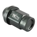 Forged Aluminum wheel nut FMIC.Pro M12x1.25 Grey (gun metal) 1 pc. conical 7075-T6 