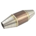 Sport Catalytic Converter FMIC.PRO Euro 5 200 CPSI for 0.7-1.8L engines inlet/outlet 48-89mm Pt/Pd/Rh 5:5:1