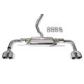 Valved exhaust system cat-back FMIC.Pro for BMW X3 F25 2.8i 3.0i N52 2010-2012