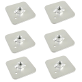 Verstärkungsplatte FMIC.Pro mit gewindemutter 65 × 65 mm FIA 7/16