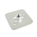 Ringschraube und verstärkungsplatte set FMIC.Pro 65 × 65 mm FIA 7/16