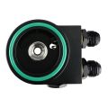 Oil Filter Sandwich Plate Cooler Adapter with Thermostat FMIC.Pro AN10