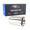 Edelstahl-Auspuffendrohr Fmic.Pro 100mm Spitze 80mm Anschluss-2