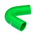 Silicone elbow 135' 48mm Green