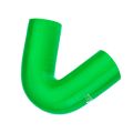 Silicone elbow 135' 63mm Green