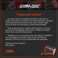 Pedale mit haptischem Reaktor für Vibrationsrückmeldung Linearmotor HPR SIMAGIC Simulator Simracing