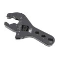 Adjustable Wrench for AN3–AN20 Fittings Black
