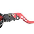 Universal Brake Clutch Lever Motorcycle Quad Red