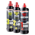 MENZERNA Polishing Compound Set 1000 2500 3800 Paint Correction Kit + Show Car Finish 3x250ml 