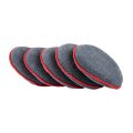 Thick microfiber applicator 13 x 2 cm for paint , waxes , dressing and coatings