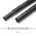 Nuke Performance gewellter schwarzer Nylon-In-Tank-Kraftstoffschlauch 350 mm-1
