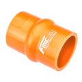 Silikonschlauch Wulstverbinder 1-fach Hump 51mm Orange
