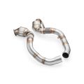 Downpipe BMW M5 F90 mit Katalysatoren  HJS 300 CPSI EURO 6