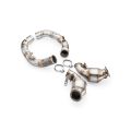 Downpipe BMW M5 F90 mit Katalysatoren  HJS 300 CPSI EURO 6