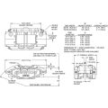 Wilwood 120-15734 Powerlite Universal Radial Mount Caliper 4 Pistons