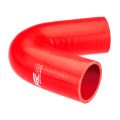 Silicone elbow 135' 57mm Red