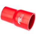 Silicone straight reducer 19/32mm Red