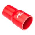 Silicone straight reducer 60/89mm Red