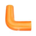 Silicone elbow 90' 83mm Orange