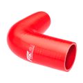 Silicone elbow 90' 80mm Red