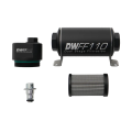 DWFFR-X 110mm Kraftstoffdruckregler mit Filter 10 Mikron DeatschWerks
