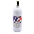 5Lb Flasche mit Motorradventil 5.25 Dia. x 16.14 Tall Nitrous Express NX 11055