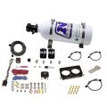 4-Ventil-Lachgasplatte System-Stock Drosselkörper mit 5Lb Flasche für Ford Nitrous Express NX 20950D-05