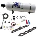 Dry Direct Port Plate System with 15Lb Bottle for Ford Coyote Engine Nitrous Express NX 20957-15