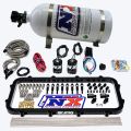 Direktanschluss Trocken Holley High Ram Platte Nitrous System 10LB Nitrous Express NX 20963-10