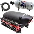 Fast HR Manifold für LS1 / Cathedral Port Heads mit Shark Direct Port Nitrous Express NX INTAKE006