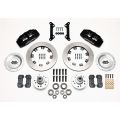 Wilwood 140-10738 Forged Dynapro 6 Hub Vorderes Bremskit 12.19 Schwarz für Cadillac Chevrolet GMC Pontiac