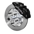 Wilwood 140-10738 Forged Dynapro 6 Hub Vorderes Bremskit 12.19 Schwarz für Cadillac Chevrolet GMC Pontiac