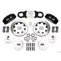 Wilwood 140-12947-D Forged Dynapro 6 Big Brake Front Brake Kit 12.19 Drilled Black for Ford