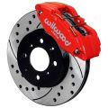 Wilwood 140-12996 Forged DPHA Front Brake Kit 10.32 Drilled Red for Honda Acura